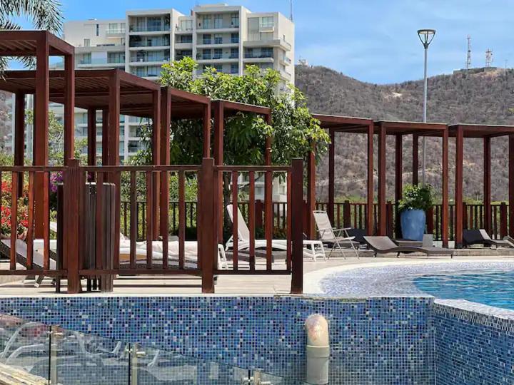 Apartamento Samaria Club Resort Santa Marta  Eksteriør bilde
